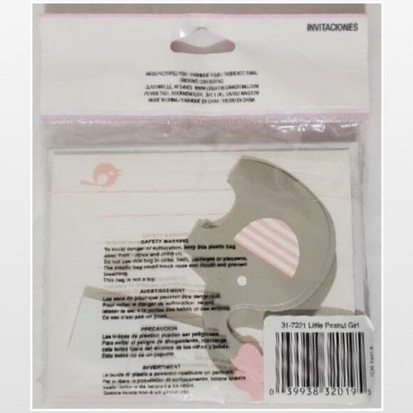 New Kid Pink Elephant Invitations Home - Picture 6 of 11